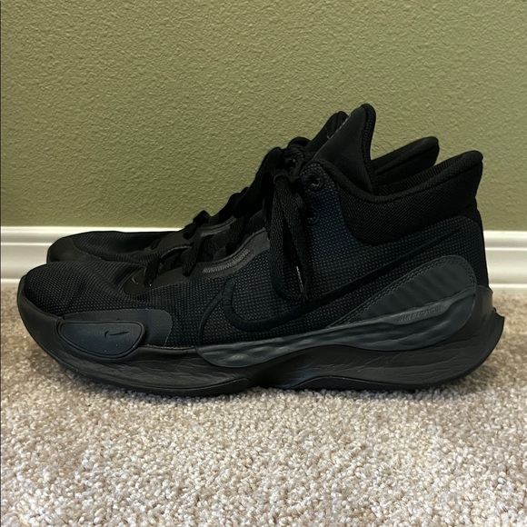 Nike Other - Nike Renew Black High-Top Athletic Basketball Shoes